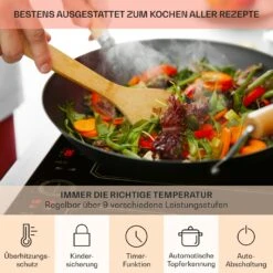 Victoria 4 Flex Induktionskochfeld Einbau 7000W 2 Flexzonen Timer -Küchenmaschinen Verkäufe 10040201 de 0005 usp