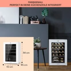 Shiraz 20 Uno Weinkühlschrank 53l 20Fl Touch-Bedienfeld 5-18°C 15 Shiraz 20 Uno Weinkühlschrank 53l 20Fl Touch-Bedienfeld 5-18°C -Küchenmaschinen Verkäufe 10040216 de 0006 usp