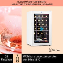 Shiraz 24 Uno Weinkühlschrank 63l 24Fl Touch-Bedienfeld 5-18°C -Küchenmaschinen Verkäufe 10040217 de 0003 logo