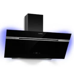 Alina 90 Smart Dunstabzugshaube 90cm 594m³/h LED Ambiente Glasfront