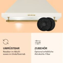 Montblanc 60 Dunstabzugshaube 610m³/h 165W 2x1,5W LED Reling -Küchenmaschinen Verkäufe 10040264 de 0005 logo