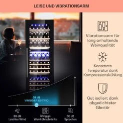 Vinsider 89 Built-In Trio Built-In Weinkühlschrank 5 – 18 °C Touch-Bedienfeld Holzregale 14 Vinsider 89 Built-In Trio Built-In Weinkühlschrank 5 – 18 °C Touch-Bedienfeld Holzregale -Küchenmaschinen Verkäufe 10040720 de 0004 usp