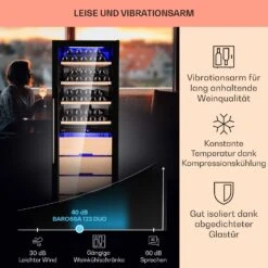 Barossa 123 Duo Weinkühlschrank 123 Fl 226 Ltr 2 Zonen Touch-Steuerung 13 Barossa 123 Duo Weinkühlschrank 123 Fl 226 Ltr 2 Zonen Touch-Steuerung -Küchenmaschinen Verkäufe 10040721 de 0004 usp