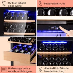 Barossa 123 Duo Weinkühlschrank 123 Fl 226 Ltr 2 Zonen Touch-Steuerung 14 Barossa 123 Duo Weinkühlschrank 123 Fl 226 Ltr 2 Zonen Touch-Steuerung -Küchenmaschinen Verkäufe 10040721 de 0005 usp