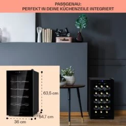 Barolo 15 Uno Weinkühlschrank 48 Ltr 15 Flaschen 11-18°C SingleZone 16 Barolo 15 Uno Weinkühlschrank 48 Ltr 15 Flaschen 11-18°C SingleZone -Küchenmaschinen Verkäufe 10041207 de 0006 usp