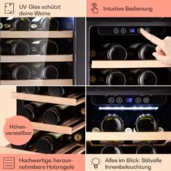 Vinovilla 29 Built-In Weinkühlschrank 81 L / 29 Fl. Glastür Edelstahl 14 Vinovilla 29 Built-In Weinkühlschrank 81 L / 29 Fl. Glastür Edelstahl -Küchenmaschinen Verkäufe 10041304 de 0005 logo