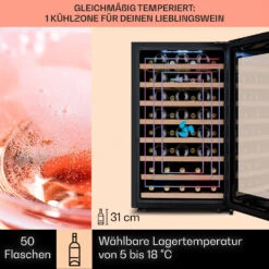 Barossa 50 Uno Weinkühlschrank 1 Zone 120 Ltr 50 Fl Touch-Display -Küchenmaschinen Verkäufe 10041307 de 0003 logo