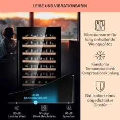 Barossa 50 Uno Weinkühlschrank 1 Zone 120 Ltr 50 Fl Touch-Display -Küchenmaschinen Verkäufe 10041307 de 0004 logo