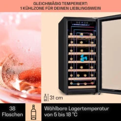 Vinamour 38 Uno Weinkühlschrank -Küchenmaschinen Verkäufe 10041312 de 0003 logo