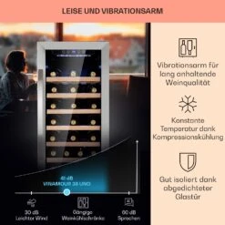 Vinamour 38 Uno Weinkühlschrank -Küchenmaschinen Verkäufe 10041312 de 0004 logo
