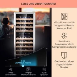Vinamour 73 Duo Weinkühlschrank 2 Zonen 192 L/73 Flaschen 5-18°C Touch 13 Vinamour 73 Duo Weinkühlschrank 2 Zonen 192 L/73 Flaschen 5-18°C Touch -Küchenmaschinen Verkäufe 10041314 de 0004 logo