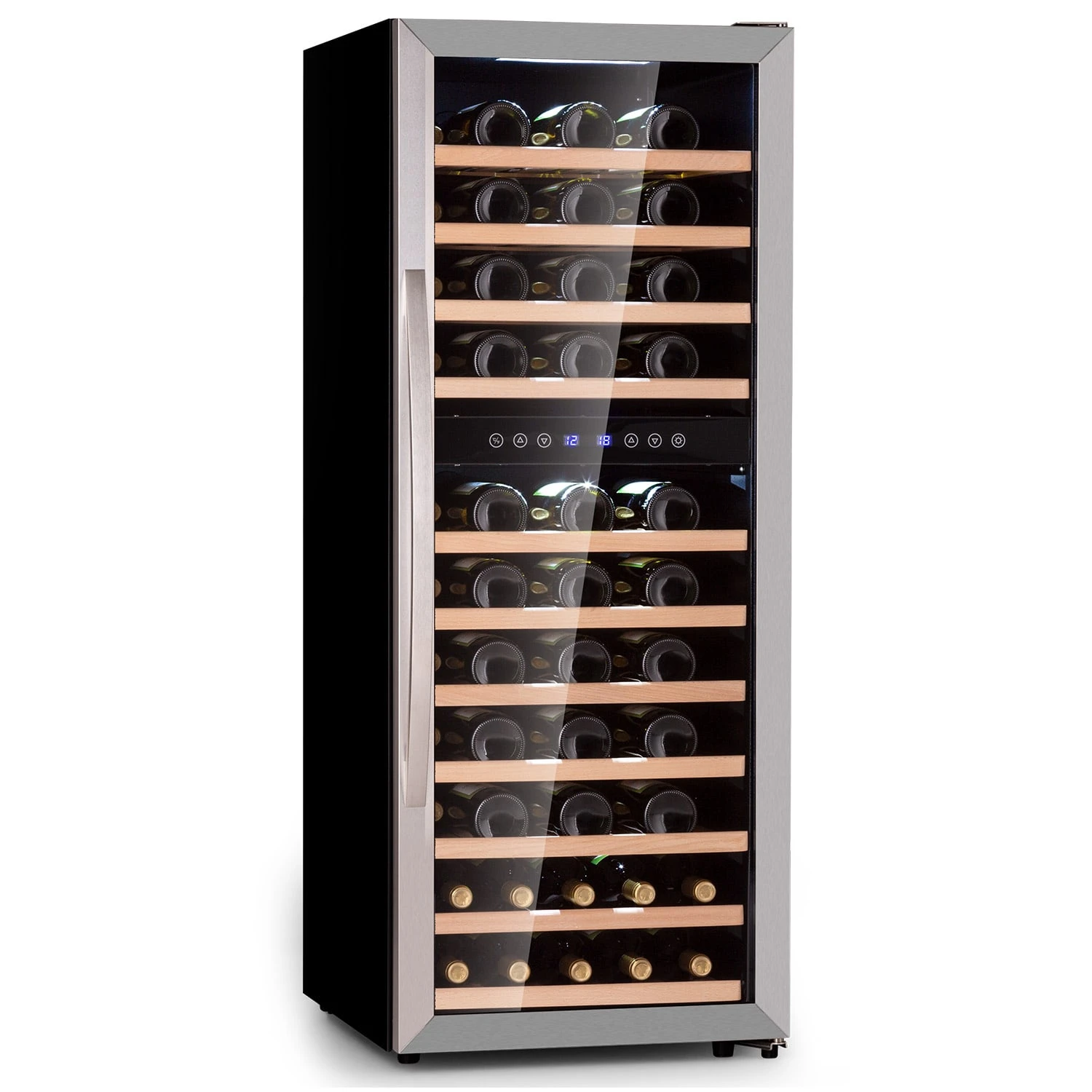 Vinamour 73 Duo Weinkühlschrank 2 Zonen 192 L/73 Flaschen 5-18°C Touch 3 Vinamour 73 Duo Weinkühlschrank 2 Zonen 192 L/73 Flaschen 5-18°C Touch
