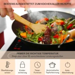 Magnichef 4 Einbaukochfeld Induktion 4 Zonen 7000W Glaskeramik -Küchenmaschinen Verkäufe 10041380 de 0005 usp