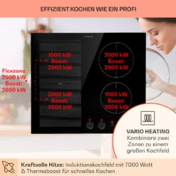 Magnichef 4 Flex Einbaukochfeld Induktion 4 Zonen / Flexzone 7000W Glaskeramik 13 Magnichef 4 Flex Einbaukochfeld Induktion 4 Zonen / Flexzone 7000W Glaskeramik -Küchenmaschinen Verkäufe 10041381 de 0003 usp