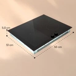 Magnichef 4 Flex Einbaukochfeld Induktion 4 Zonen / Flexzone 7000W Glaskeramik 19 Magnichef 4 Flex Einbaukochfeld Induktion 4 Zonen / Flexzone 7000W Glaskeramik -Küchenmaschinen Verkäufe 10041381 yy 0011 dimensions