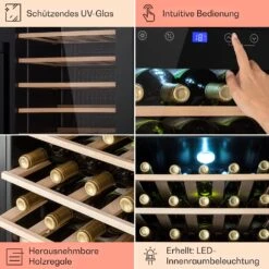Barossa 32 Uno Weinkühlschrank 1 Zone 95 Liter / 36 Flaschen Touch-Display -Küchenmaschinen Verkäufe 10041395 de 0005 usp