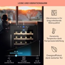 Barossa 29 Uno Weinkühlschrank 1 Zone 88 Ltr / 28 Fl Touch-Display -Küchenmaschinen Verkäufe 10041397 de 0004 usp