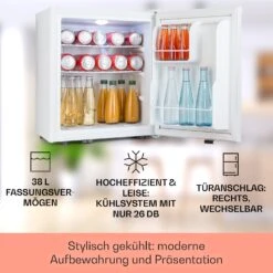 Happy Hour 38 Mini-Kühlschrank Minibar 38 Liter 26 DB -Küchenmaschinen Verkäufe 10045047 de 0002 usp