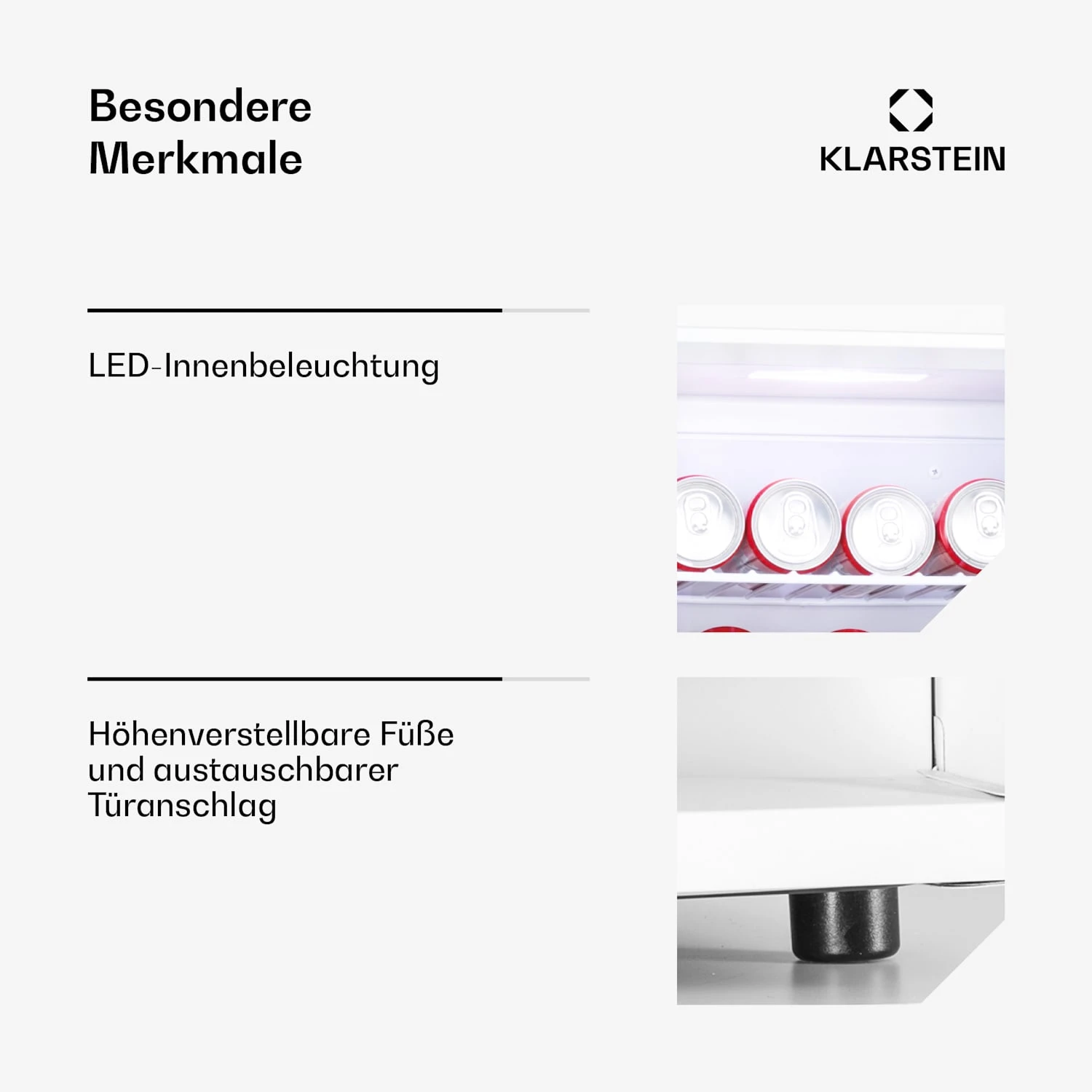 Happy Hour 45 Mini-Kühlschrank Minibar Getränkekühlschrank 45 L 26 DB 7 Happy Hour 45 Mini-Kühlschrank Minibar Getränkekühlschrank 45 L 26 DB – Bild 5