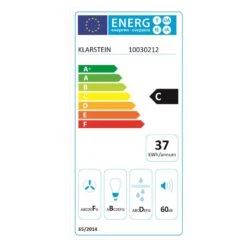 Lorea 90 Dunstabzugshaube Inklusive 2 X Aktivkohlefilter Schwarz -Küchenmaschinen Verkäufe 60002202 yy 0002 titel energy label