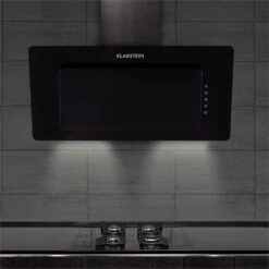 Lorea 90 Dunstabzugshaube Inklusive 2 X Aktivkohlefilter Schwarz -Küchenmaschinen Verkäufe 60002202 yy 0003 ambient Klarstein Lorea Abzugshaube 90cm schwarz