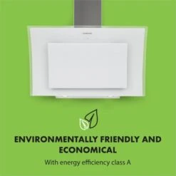 Sabia 90 Dunstabzugshaube | 90cm | 600 M³/h | Energieeffizienzklasse A | Inklusive 2 X Aktivkohlefilter -Küchenmaschinen Verkäufe 60002219 yy 0005 logo Klarstein Sabia 90 Dunstabzugshaube weiss