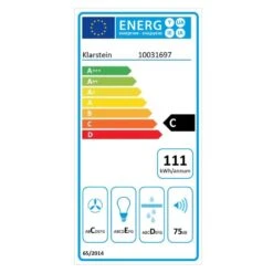 Secret Service Dunstabzugshaube Umluftset Aktivkohlefilter Edelstahl -Küchenmaschinen Verkäufe 60002228 yy 0002 titel energy label