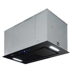 HEKTOR Dunstabzugshaube Beleuchtung Aluminium-Filter Timer Schwarz -Küchenmaschinen Verkäufe 60002314 yy 0008 titel Klarstein HEKTOR SL Dunstabzugshaube schwarz
