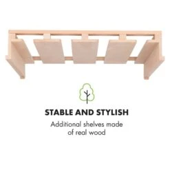 Barossa 102 Duo Weinkühlschrank-Set 2 Zonen 102 Fl. Weinglasregal -Küchenmaschinen Verkäufe 60002419 yy 0011 logo Klarstein Barossa 102D Weinglas Regal Echtholz